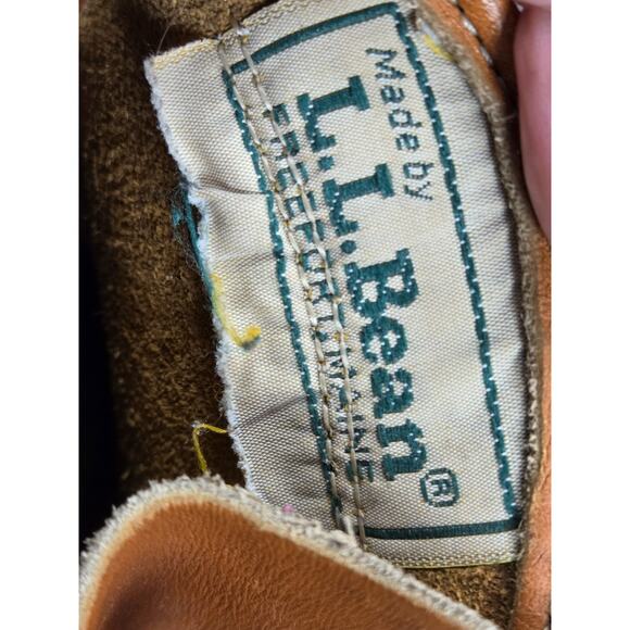 L.L. Bean Men's Made in USA Vintage Maine Hunting Shoe Waterproof Boots Size 7 - Picture 6 of 11